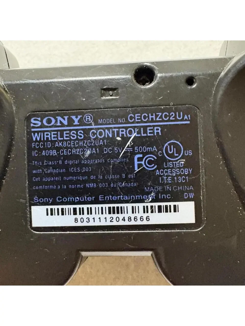 Official Sony PS3 DualShock 3 Wireless Controller Black CECHZC2UA1 OEM